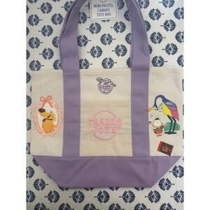 Disney UP Doug Kevin Russel Purple Custom Made Trader Joes Mini Tote